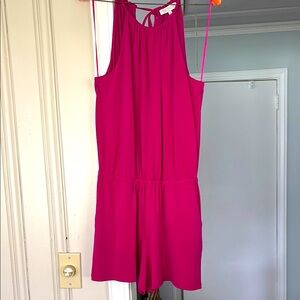 1. State Fuchsia Sleeveless Romper